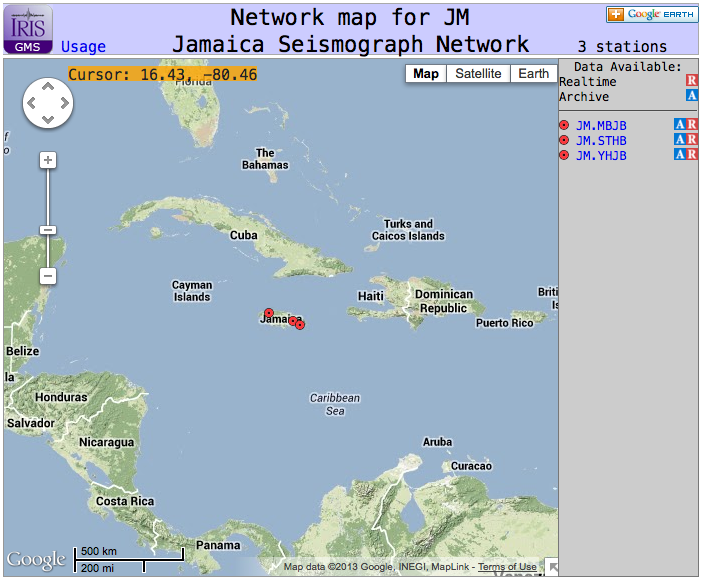JM Network Map