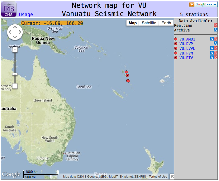 VU Network Map