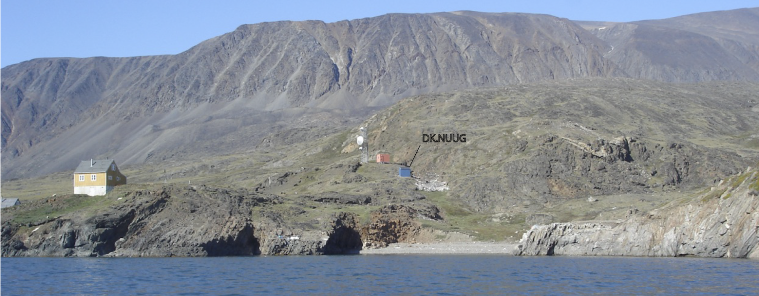 Photo of NUUG seismic station