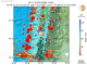 Background previous seismicity within 100 km depth