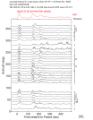 Time Azimuth binned coda stacks 0.05 - 0.2 Hz Vertical
