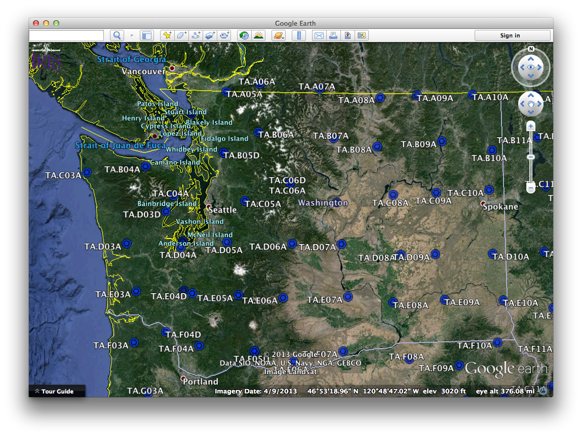 Google Earth TA - Washington State