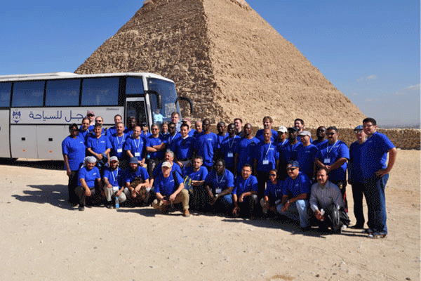Great Pyramids Group Photo