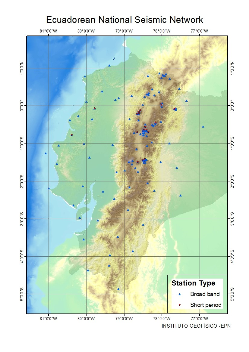 Ecuadorean National Sismic Network