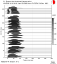 Azimuthally binned R1 STFs using a 2 triangle source 