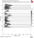 Azimuthally binned R1 STFs using a 2 triangle source 