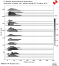 Azimuthally binned R1 STFs using a 2 triangle source 