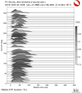 Azimuthally binned R1 STFs using a 2 triangle source 