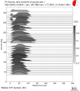 Azimuthally binned R1 STFs using a 2 triangle source 