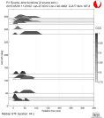 Azimuthally binned R1 STFs using a 2 triangle source 