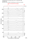 Time Azimuth binned coda stacks 0.05 - 0.2 Hz Vertical