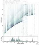 Body wave envelope stacks 0.3 - 1.0 Hz Vertical